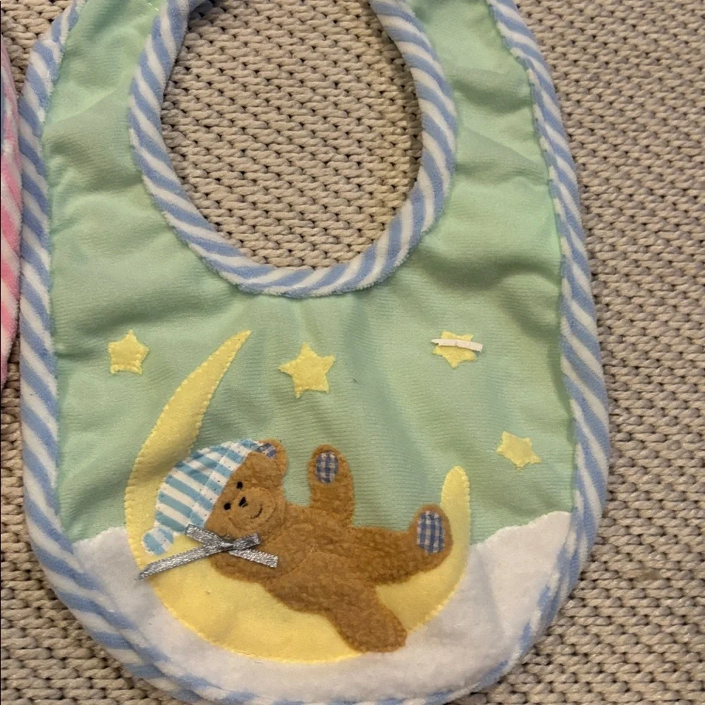 Bibs 2 polyester face back olefin Santa’s Best Christmas Eve